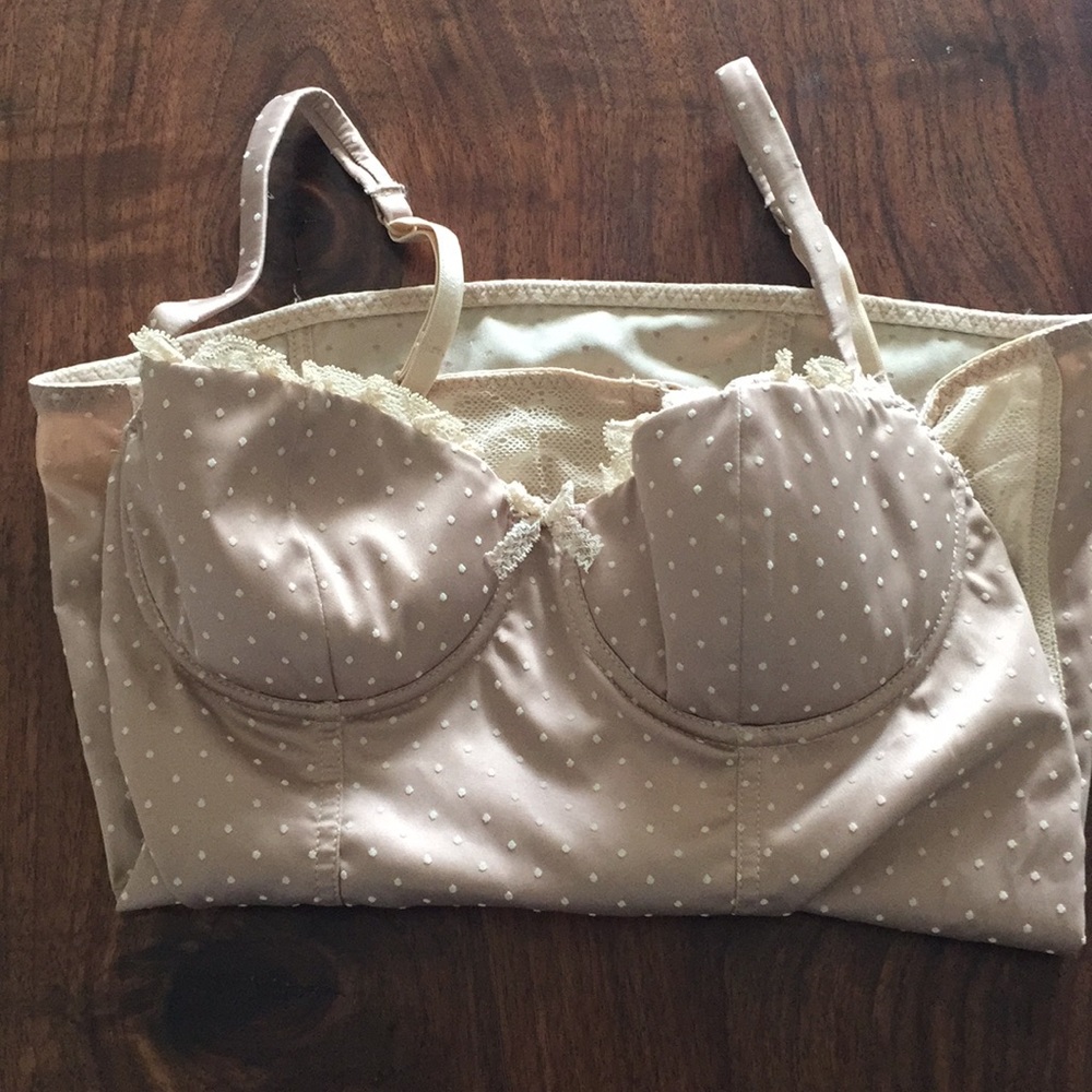 Victoria's Secret intimissimi corset top, S